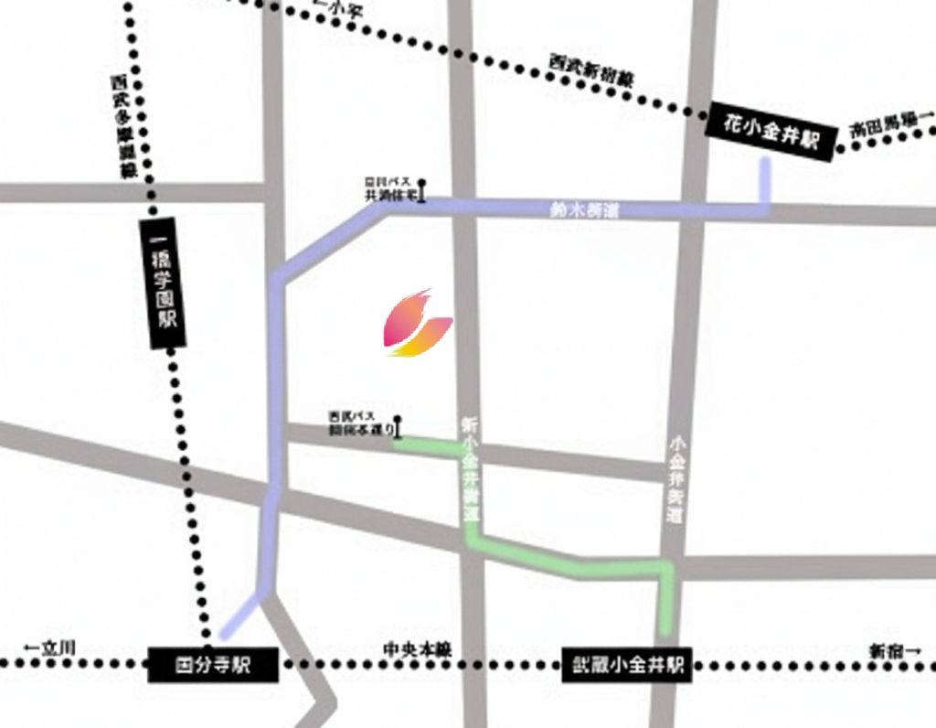 東京本社アクセスマップ